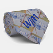 MONOGRAM HOCKEY PLAYER NECK KRAWATTE (Gerollt)