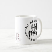 Monogram Hot Mess Express Tasse (VorderseiteRechts)