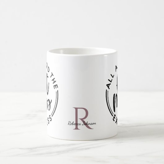 Monogram Hot Mess Express Tasse (Mittel)