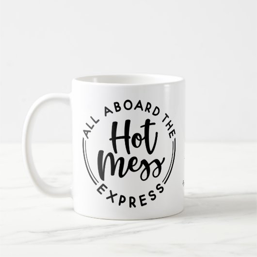 Monogram Hot Mess Express Tasse (Links)