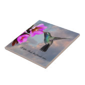 MONOGRAM HUMMINGBIRD FLIESE (Seite)