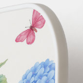 Monogram Hydrangea & Butterfly Pickleball Paddle (Linke Seite)