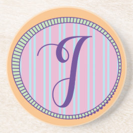 Monogram I Sandstone Untersetzer