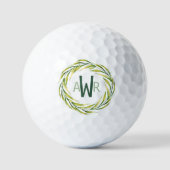 Monogram ID667 für Aquarellrahmen Golfball (Vorderseite)