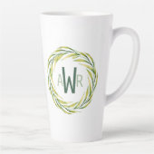 Monogram ID667 für Aquarellrahmen Milchtasse (Rechts)