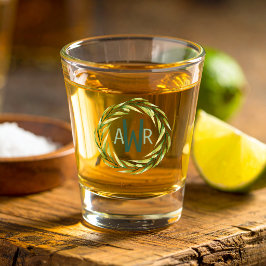 Monogram ID667 für Aquarellrahmen Schnapsglas
