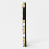 Monogram Ikat Diamonds Pattern Sage Gelb Case-Mate iPhone Hülle (Hinten/Links)