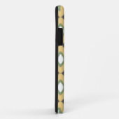 Monogram Ikat Diamonds Pattern Sage Gelb Case-Mate iPhone Hülle (Hinten/Rechts)