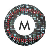 Monogram Illuminated windows pattern Baseball (Vorderseite Links)