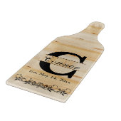 Monogram Imitats Butcher Block Wood | DIY Text Schneidebrett (Ecke)