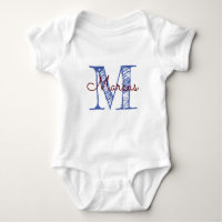 Monogram Individuelle Name Baby Boy