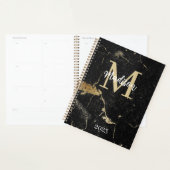 Monogram-Initial-Gold-Black-Marmor Planer (Anzeige)