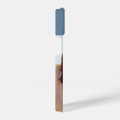 Monogram Initial Photograph Modern iPhone Hülle (Rechte Seite)