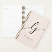 Monogram Initials Business Planner Skriptname Planer (Anzeige)