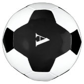 Monogram Initials Individuelle Name Schwarz-weiß G Fußball (Gedreht)