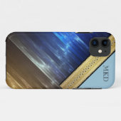 Monogram iPhone Case (Rückseite (Horizontal))