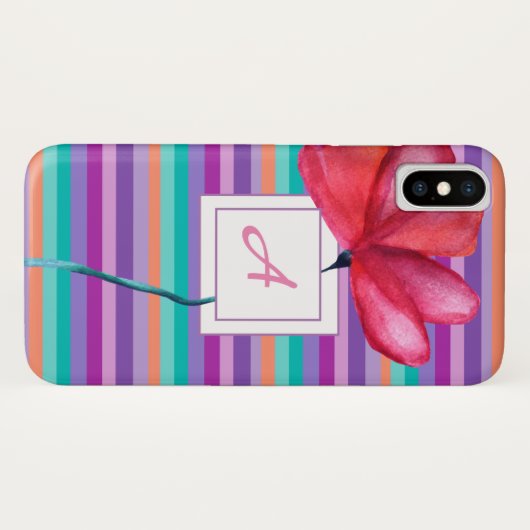 Monogram iPhone Case (Rückseite (Horizontal))