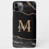 Monogram iPhone Hülle (Rückseite)