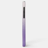 *~* Monogram Iridestin Pastel Lavendel Gradient Case-Mate iPhone Hülle (Hinten/Links)