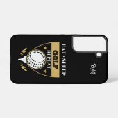 Monogram isst Sleep Golf Wiederholung Samsung Galaxy Hülle (Rückseite (Horizontal))