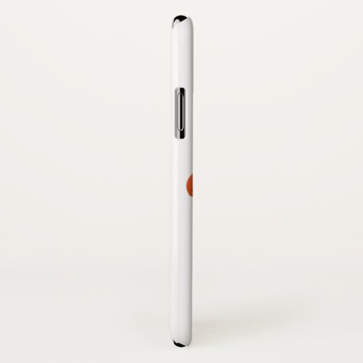 Monogram J Case-Mate Barely There iPhone X Case (Hinten/Rechts)