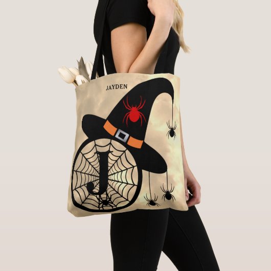 Monogram J Cloudy Hexenspinnen Name All-over Tasche (Von Nahem)