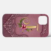 Monogram J iPad Air Hüllen (Rückseite (Horizontal))