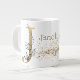 Monogram "J" Jumbo Tasse Soup Ice Cream