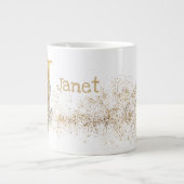 Monogram "J" Jumbo Tasse Soup Ice Cream (Vorderseite)