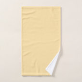 Monogram J Pale Yellow Badhandtuch Set (Handtuch)