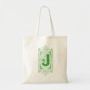 Monogram "J" Tote Bag Tragetasche