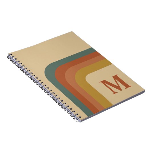 Monogram Journal, Sketchbook, or Notebook Notizblock (Rechte Seite)