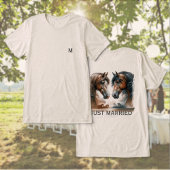 Monogram Just Married Graphic T - Shirt