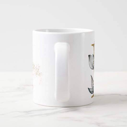 Monogram "K" Jumbo Tasse Soup Ice Cream (Rückseite)