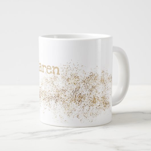 Monogram "K" Jumbo Tasse Soup Ice Cream (Vorderseite Rechts)