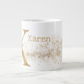 Monogram "K" Jumbo Tasse Soup Ice Cream (Vorderseite)