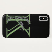 Monogram K Lavendel Eucalyptus Case-Mate iPhone Hülle (Rückseite (Horizontal))