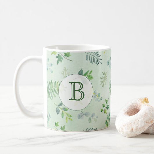 Monogram Kaffeetasse (Mit Donut)