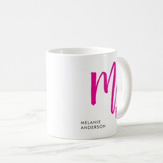 Monogram Kaffeetasse (VorderseiteRechts)