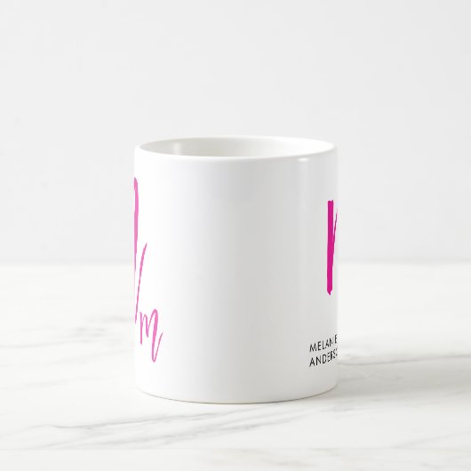 Monogram Kaffeetasse (Mittel)