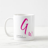 Monogram Kaffeetasse (Links)