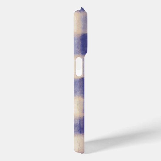 Monogram kariert Gingham Marinebar Case-Mate iPhone Hülle (Rückseite / Rechts)