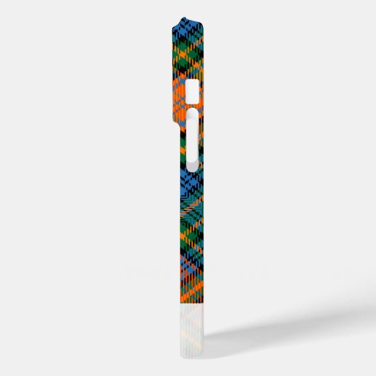 Monogram Kariert Rustic Clan Murray Tartan Persona Case-Mate iPhone Hülle (Rückseite / Links)