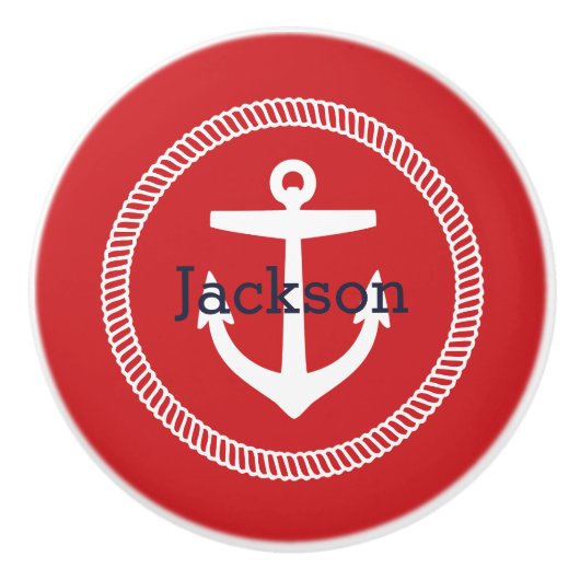 Monogram Keramikknauf (Vorderseite)