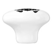 Monogram Keramikknauf (Seitenansicht)