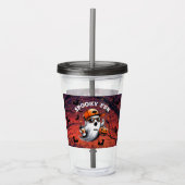 Monogram Kids Halloween Spooky Fun Ghost Acryltrinkbecher (Vorderseite)
