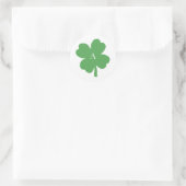 Monogram Kleeblatt Irish Green Painting Stickers (Tasche)