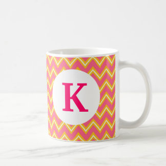 Monogram, kundenspezifisch bedruckte Kaffeemaschin Kaffeetasse