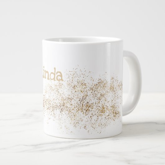 Monogram "L" Jumbo Tasse Suppe Eiscreme (Vorderseite Rechts)