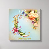 Monogram L Premium Wrapped Canvas (Gloss) Leinwanddruck (Vorderseite)